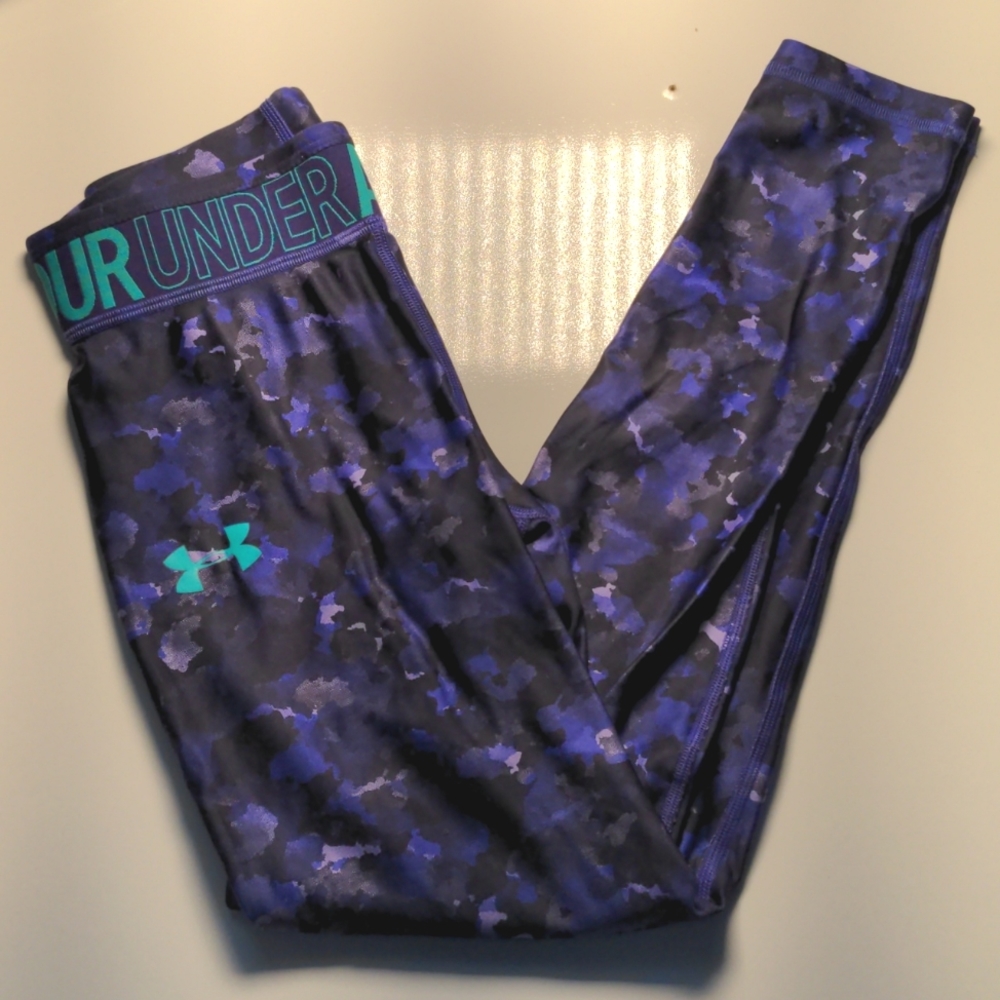 Under Armour Camoflauge Purple Leggings